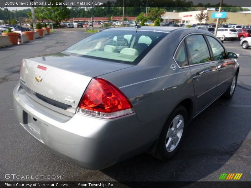 Dark Silver Metallic / Gray 2008 Chevrolet Impala LT
