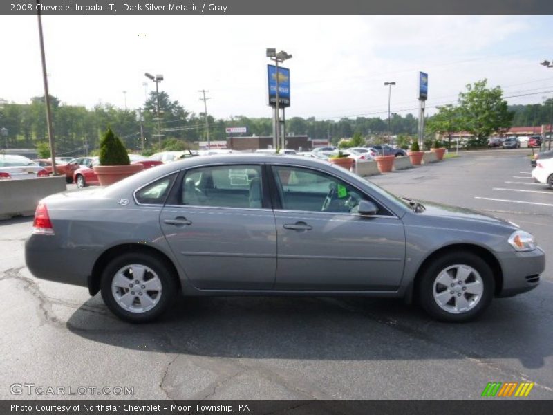 Dark Silver Metallic / Gray 2008 Chevrolet Impala LT