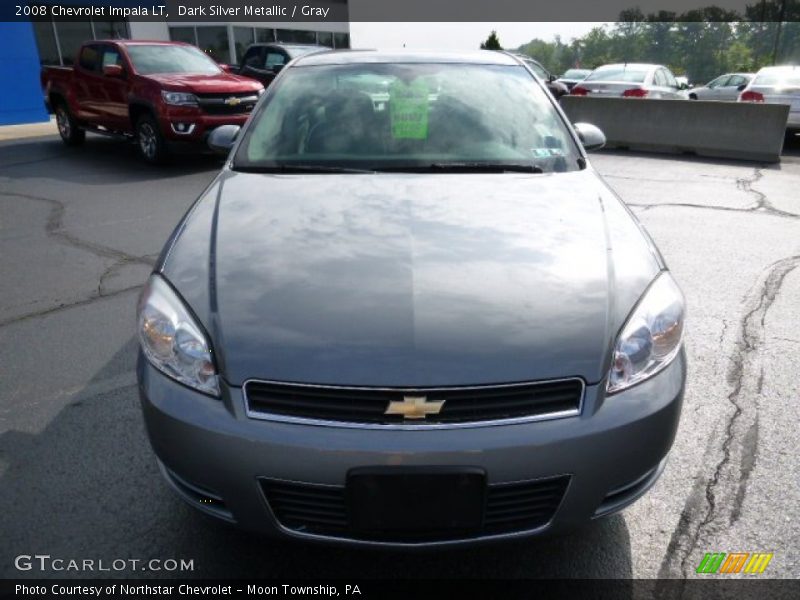 Dark Silver Metallic / Gray 2008 Chevrolet Impala LT