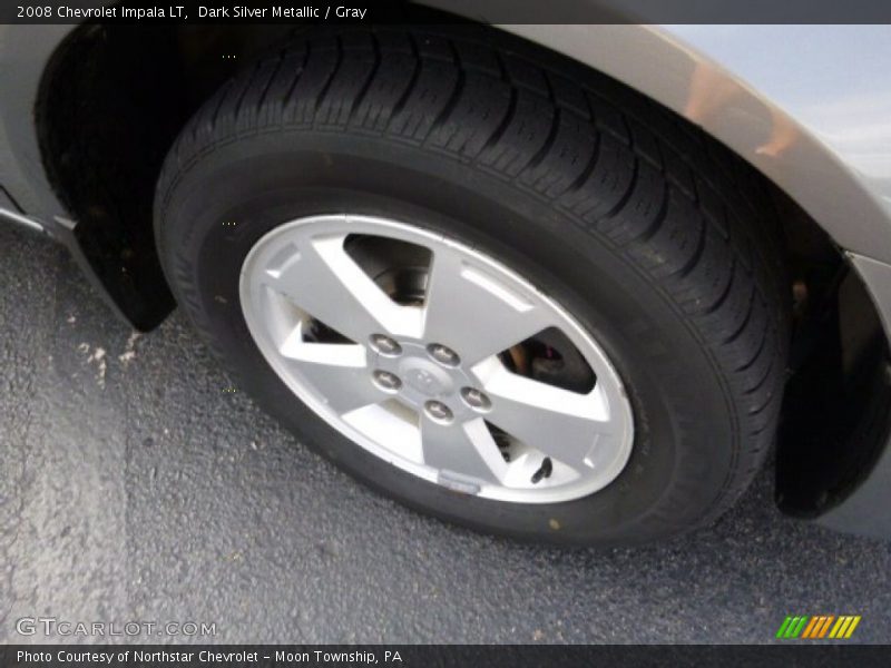 Dark Silver Metallic / Gray 2008 Chevrolet Impala LT