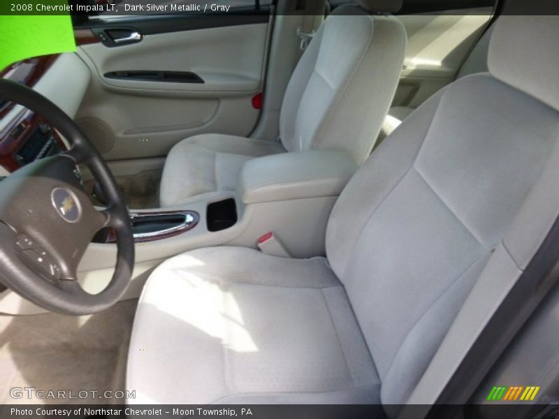 Dark Silver Metallic / Gray 2008 Chevrolet Impala LT