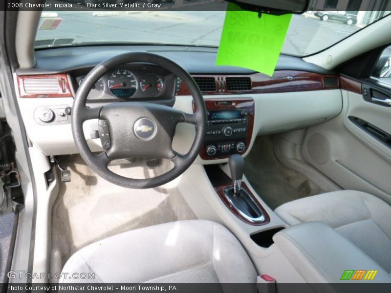 Dark Silver Metallic / Gray 2008 Chevrolet Impala LT