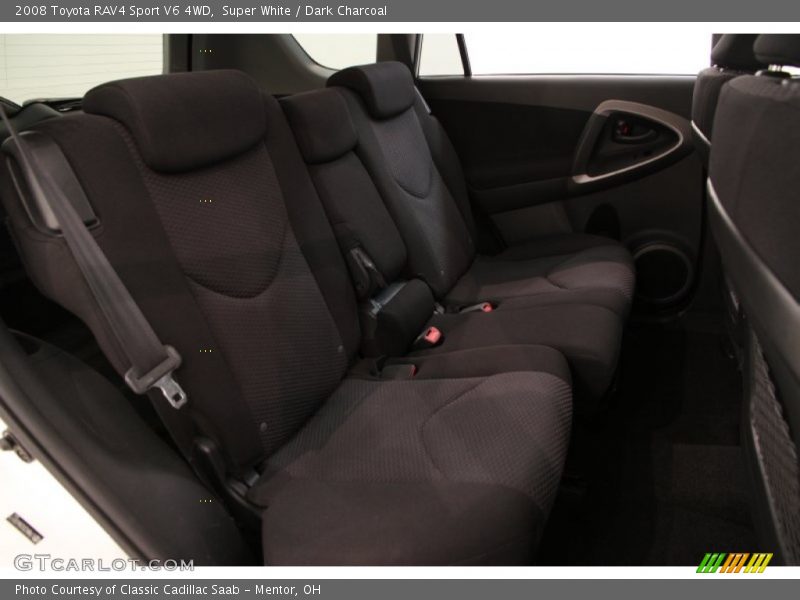 Super White / Dark Charcoal 2008 Toyota RAV4 Sport V6 4WD