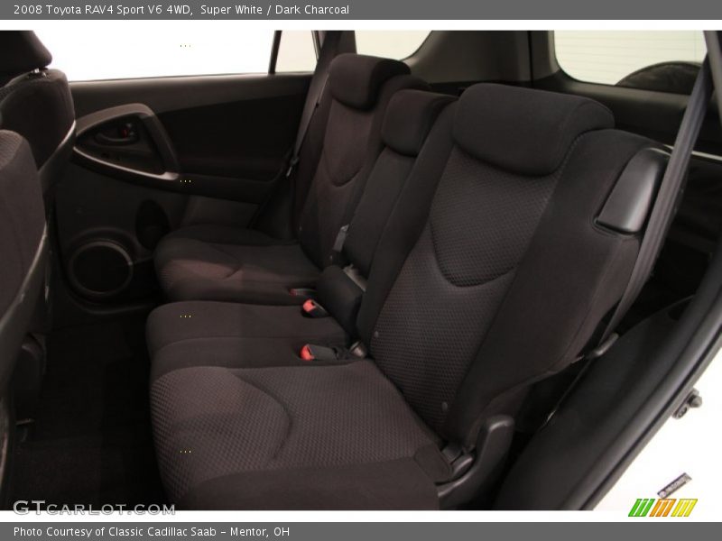 Super White / Dark Charcoal 2008 Toyota RAV4 Sport V6 4WD