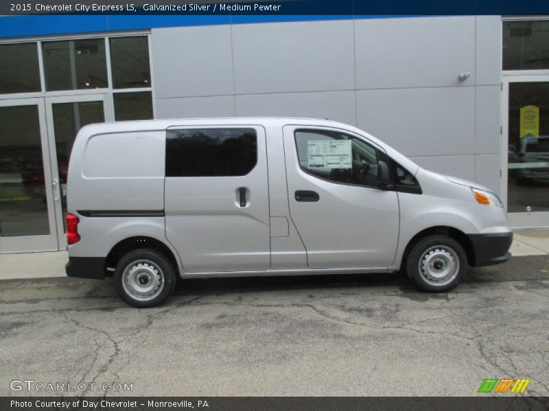 Galvanized Silver / Medium Pewter 2015 Chevrolet City Express LS