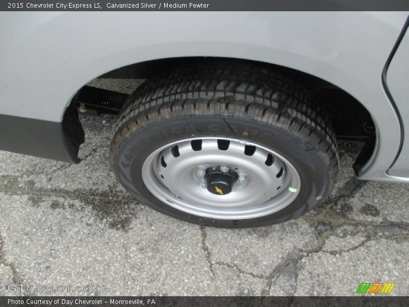 Galvanized Silver / Medium Pewter 2015 Chevrolet City Express LS