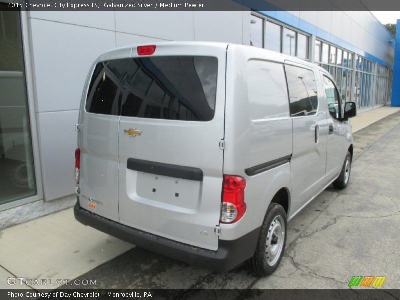 Galvanized Silver / Medium Pewter 2015 Chevrolet City Express LS