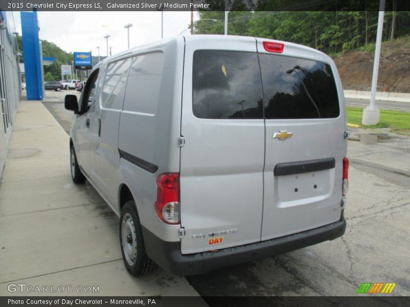 Galvanized Silver / Medium Pewter 2015 Chevrolet City Express LS