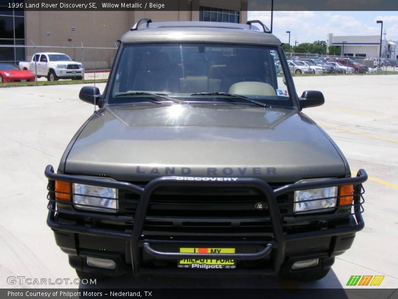 Willow Metallic / Beige 1996 Land Rover Discovery SE