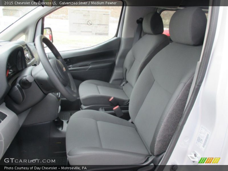 Galvanized Silver / Medium Pewter 2015 Chevrolet City Express LS