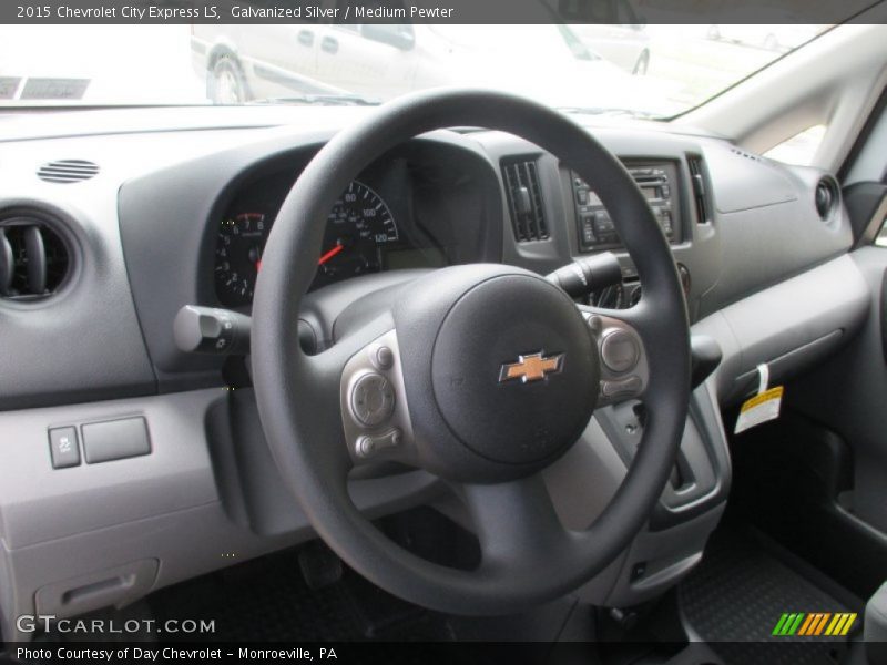 Galvanized Silver / Medium Pewter 2015 Chevrolet City Express LS