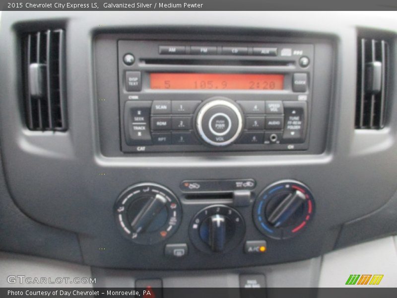 Galvanized Silver / Medium Pewter 2015 Chevrolet City Express LS
