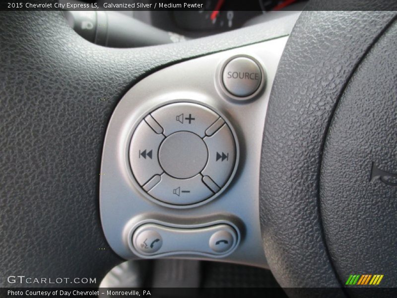 Galvanized Silver / Medium Pewter 2015 Chevrolet City Express LS