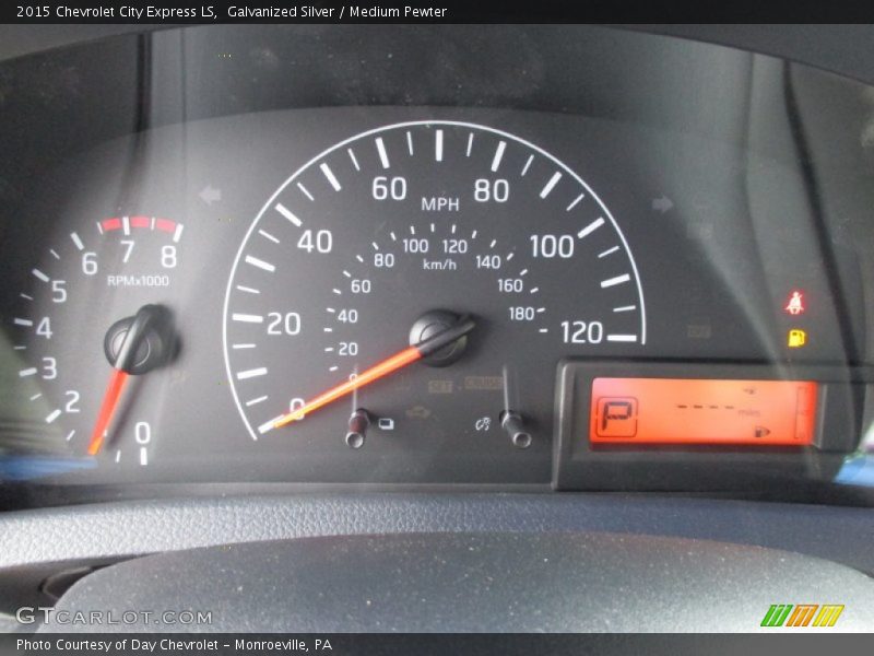Galvanized Silver / Medium Pewter 2015 Chevrolet City Express LS