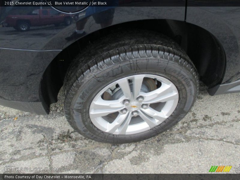 Blue Velvet Metallic / Jet Black 2015 Chevrolet Equinox LS