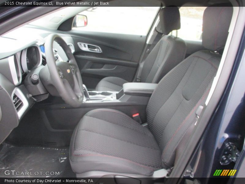 Blue Velvet Metallic / Jet Black 2015 Chevrolet Equinox LS