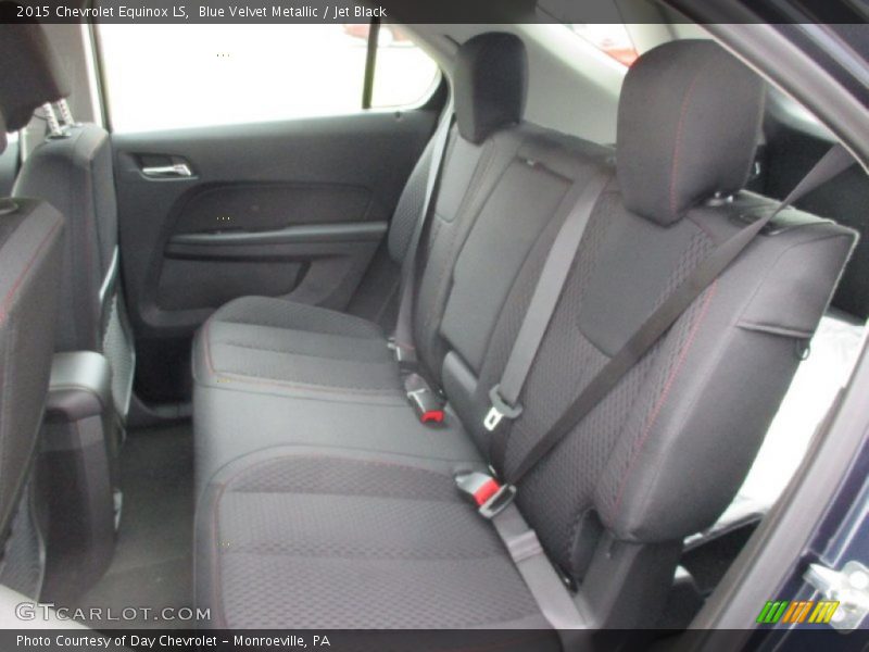 Blue Velvet Metallic / Jet Black 2015 Chevrolet Equinox LS