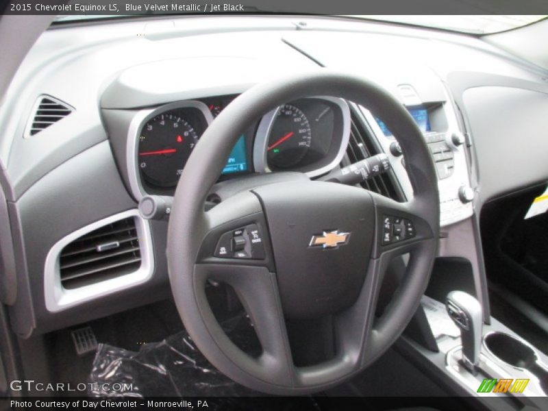 Blue Velvet Metallic / Jet Black 2015 Chevrolet Equinox LS