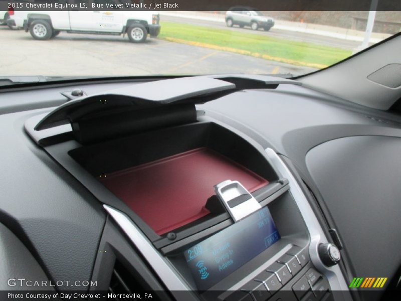 Blue Velvet Metallic / Jet Black 2015 Chevrolet Equinox LS