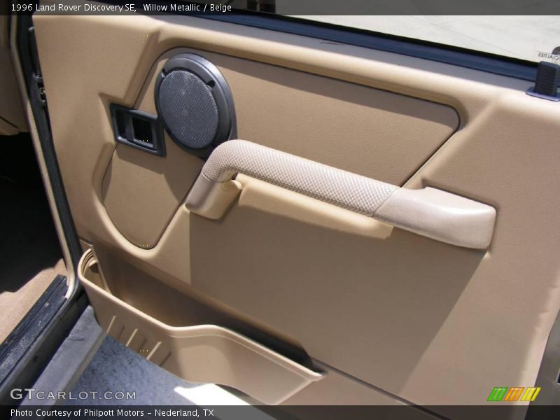 Willow Metallic / Beige 1996 Land Rover Discovery SE