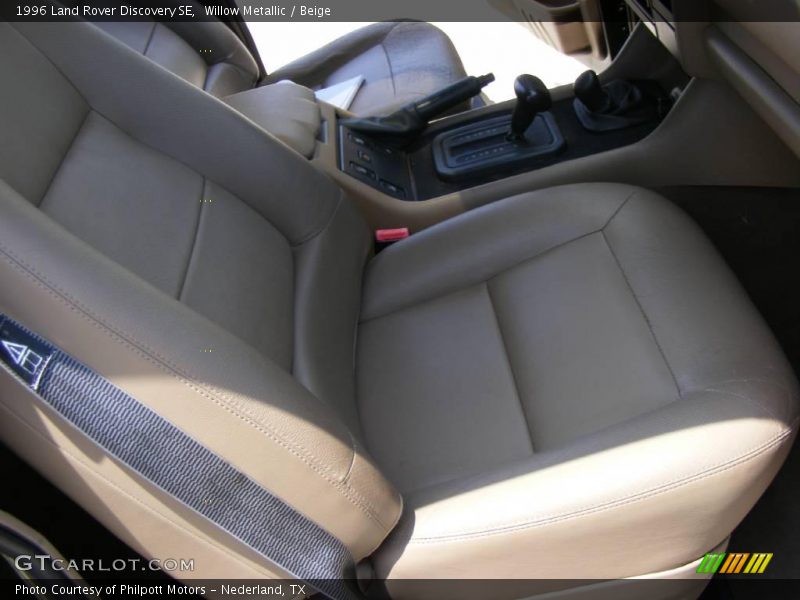 Willow Metallic / Beige 1996 Land Rover Discovery SE