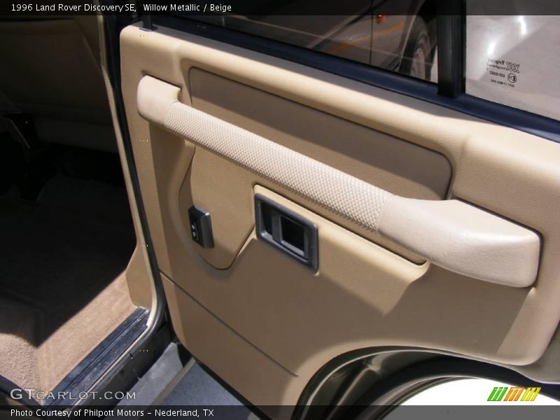 Willow Metallic / Beige 1996 Land Rover Discovery SE