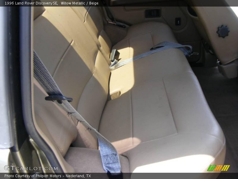 Willow Metallic / Beige 1996 Land Rover Discovery SE
