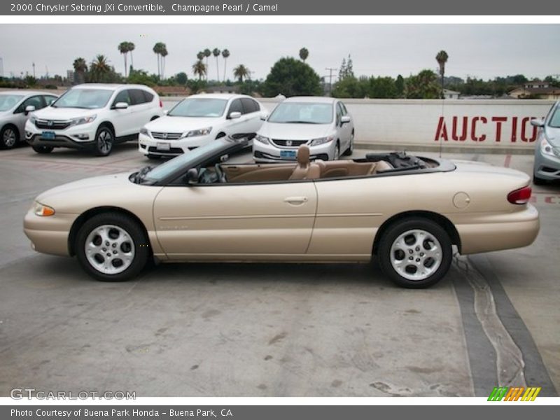  2000 Sebring JXi Convertible Champagne Pearl