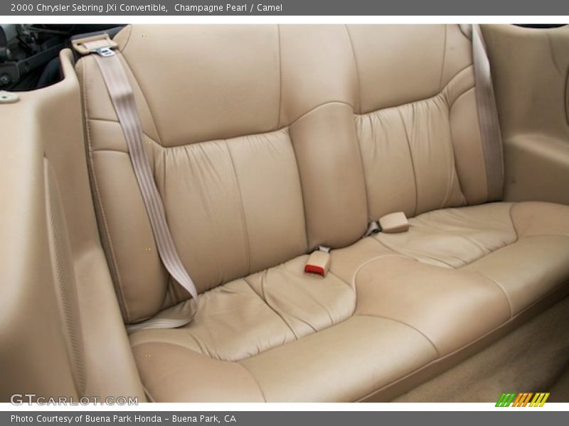 Champagne Pearl / Camel 2000 Chrysler Sebring JXi Convertible