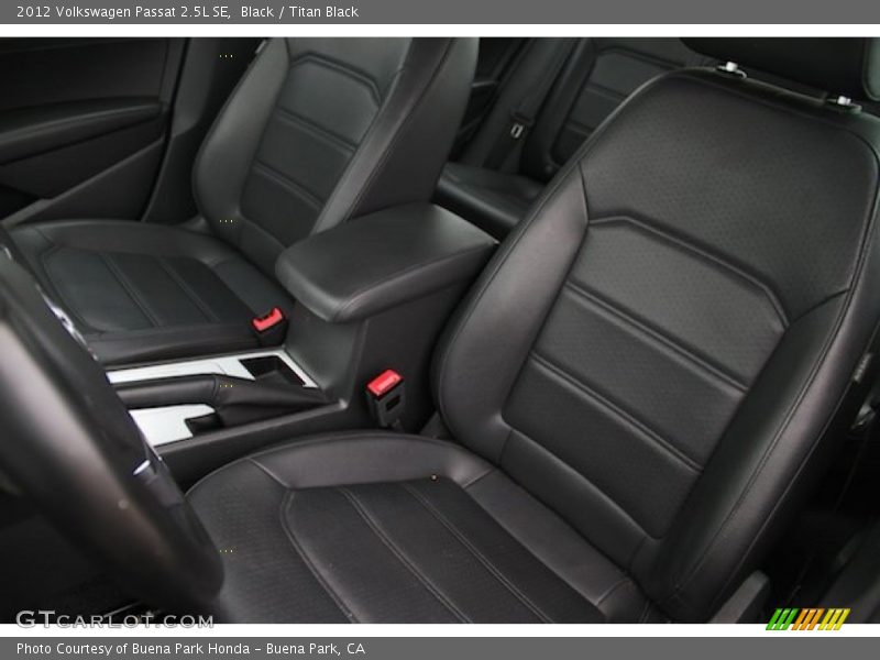 Black / Titan Black 2012 Volkswagen Passat 2.5L SE