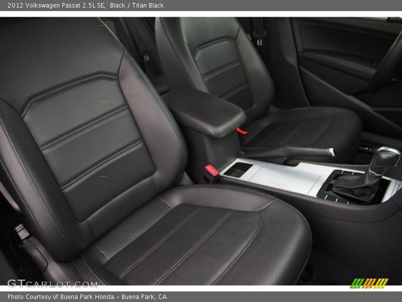 Black / Titan Black 2012 Volkswagen Passat 2.5L SE