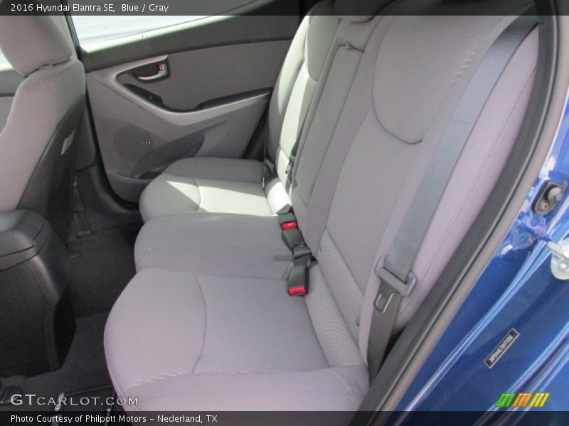 Blue / Gray 2016 Hyundai Elantra SE
