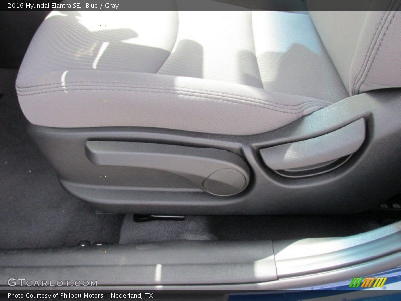 Blue / Gray 2016 Hyundai Elantra SE