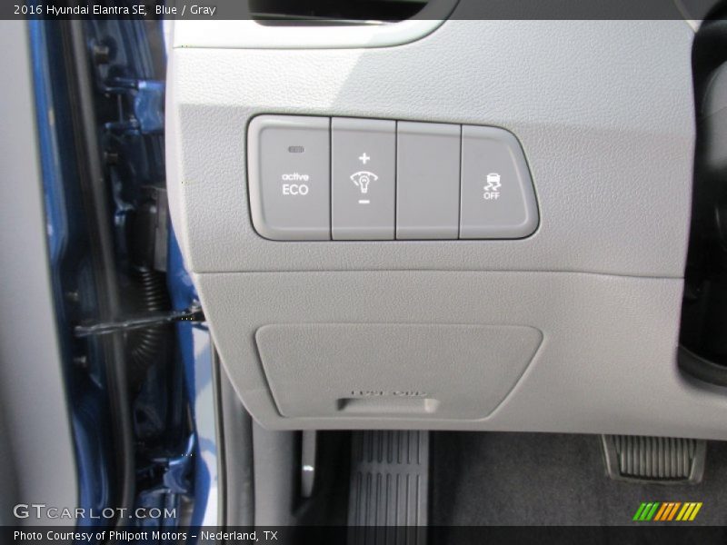 Blue / Gray 2016 Hyundai Elantra SE