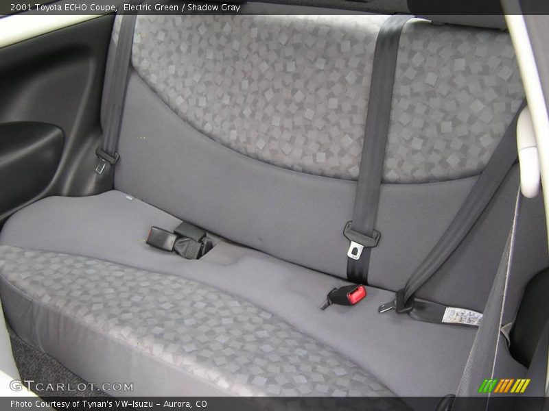 Electric Green / Shadow Gray 2001 Toyota ECHO Coupe