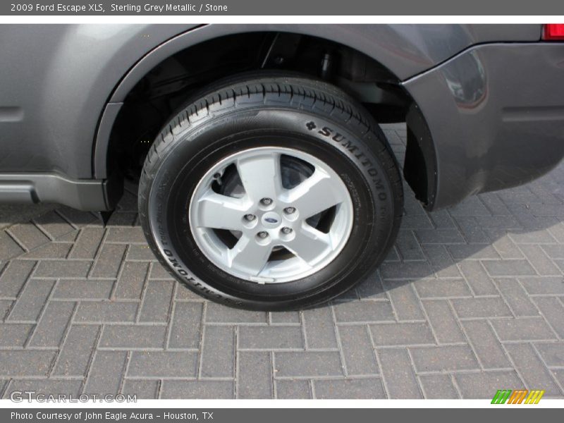 Sterling Grey Metallic / Stone 2009 Ford Escape XLS