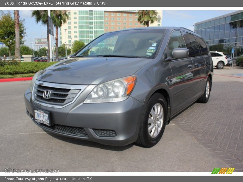 Sterling Gray Metallic / Gray 2009 Honda Odyssey EX-L