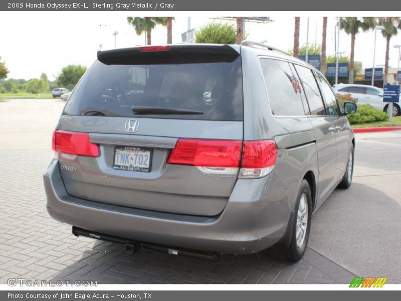 Sterling Gray Metallic / Gray 2009 Honda Odyssey EX-L