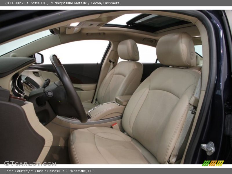 Midnight Blue Metallic / Cocoa/Cashmere 2011 Buick LaCrosse CXL