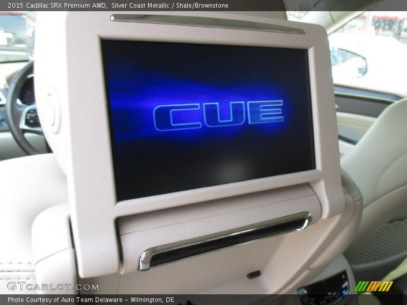 Silver Coast Metallic / Shale/Brownstone 2015 Cadillac SRX Premium AWD
