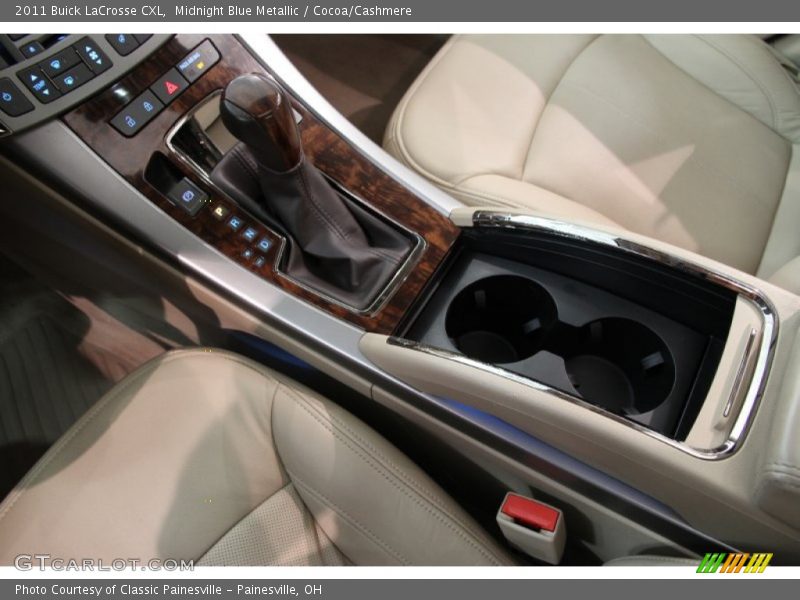 Midnight Blue Metallic / Cocoa/Cashmere 2011 Buick LaCrosse CXL