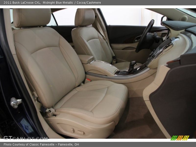 Midnight Blue Metallic / Cocoa/Cashmere 2011 Buick LaCrosse CXL