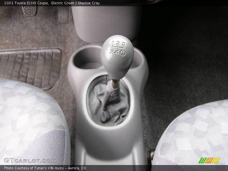 Electric Green / Shadow Gray 2001 Toyota ECHO Coupe