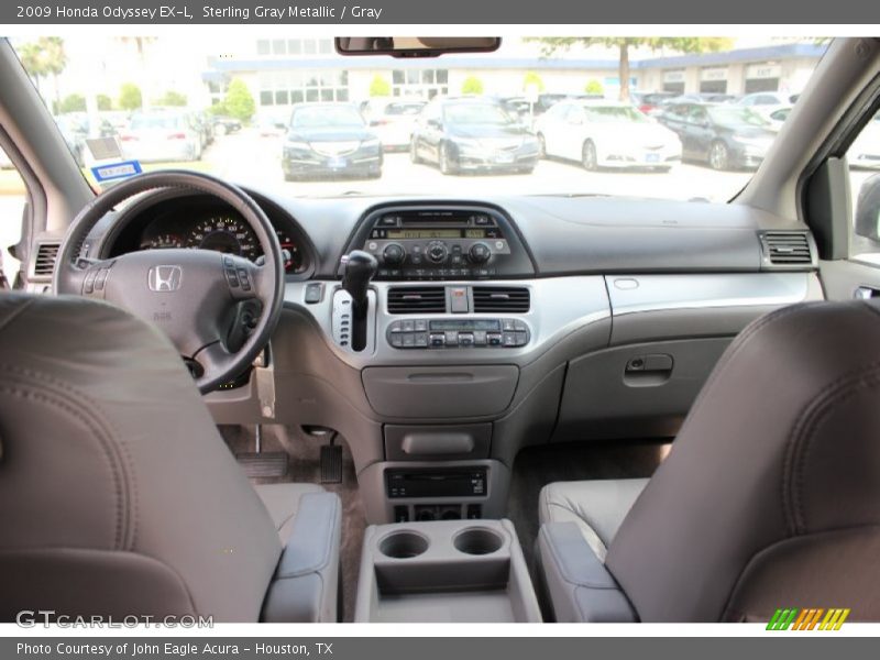 Sterling Gray Metallic / Gray 2009 Honda Odyssey EX-L