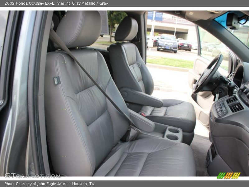 Sterling Gray Metallic / Gray 2009 Honda Odyssey EX-L
