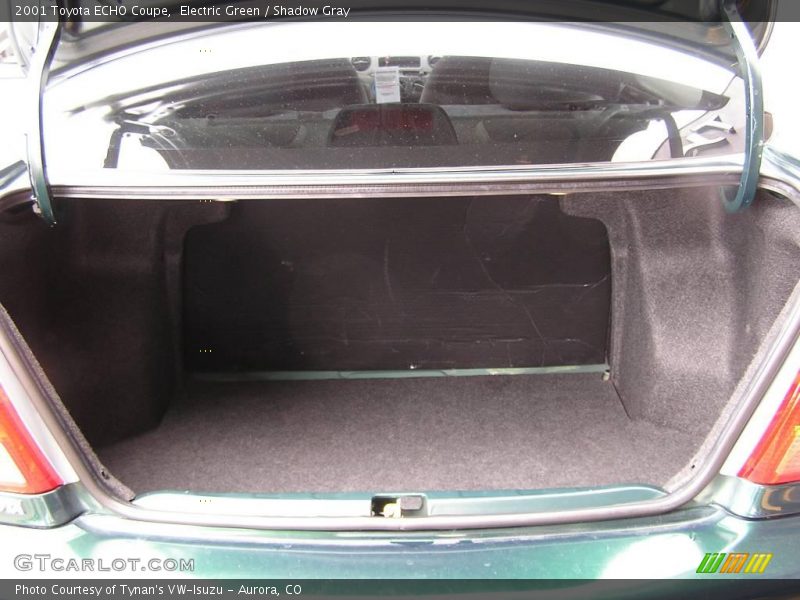 Electric Green / Shadow Gray 2001 Toyota ECHO Coupe