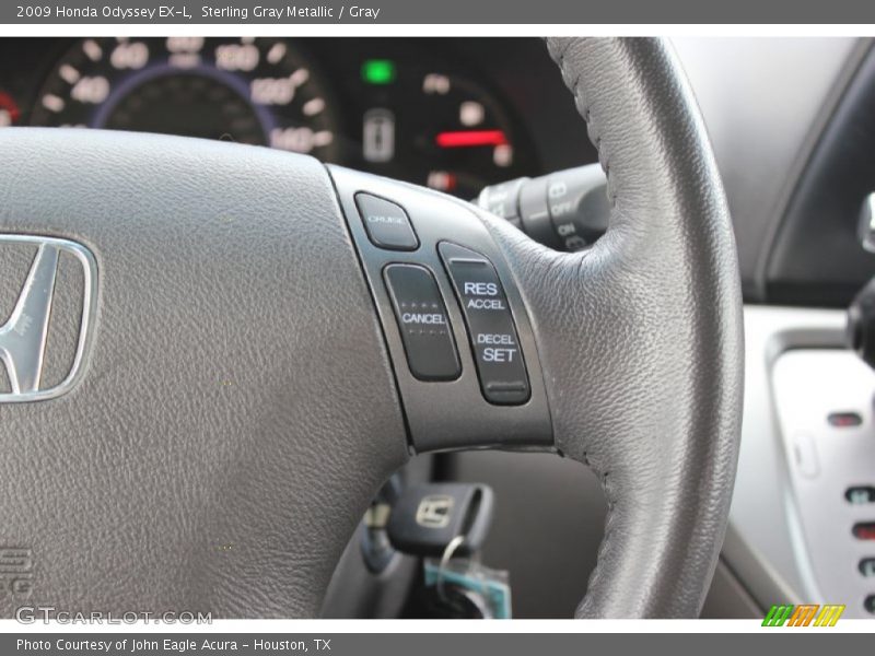 Sterling Gray Metallic / Gray 2009 Honda Odyssey EX-L