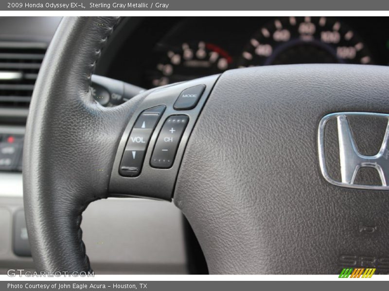Sterling Gray Metallic / Gray 2009 Honda Odyssey EX-L
