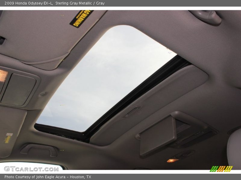 Sterling Gray Metallic / Gray 2009 Honda Odyssey EX-L