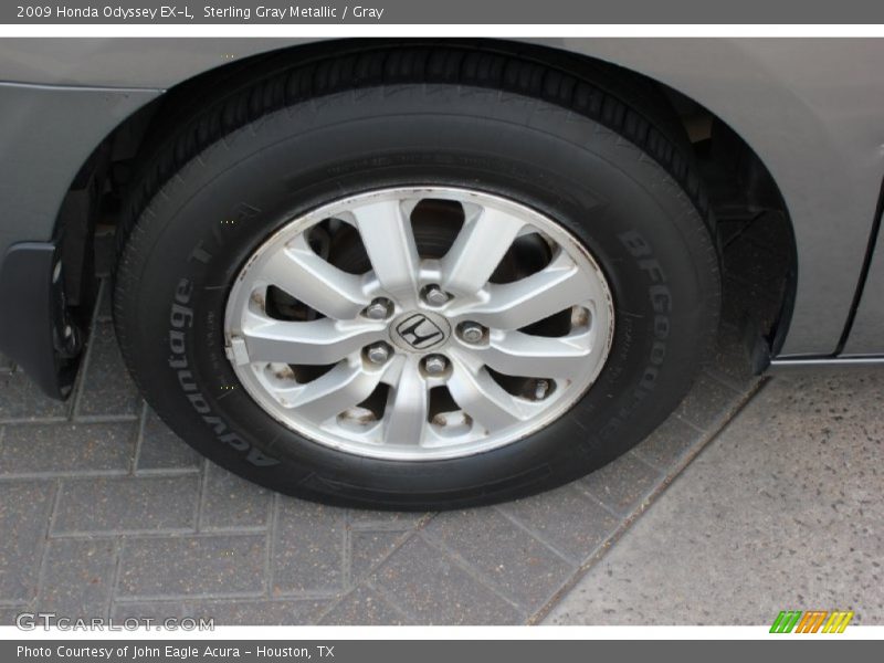 Sterling Gray Metallic / Gray 2009 Honda Odyssey EX-L